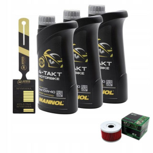 Olej Mannol 7812 Motorbike 4T 10w40 3L HF137 HIFLO