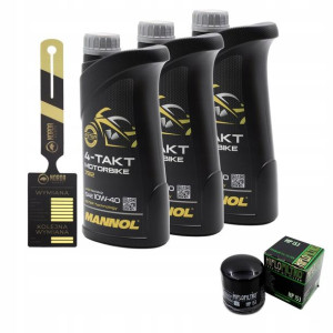 Olej Mannol 7812 Motorbike 4T 10w40 3L HF153 HIFLO