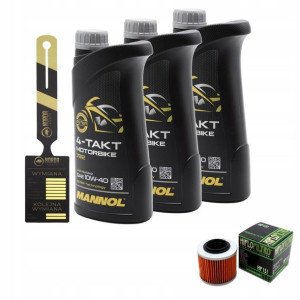 Olej Mannol 7812 Motorbike 4T 10w40 3L HF151 HIFLO