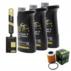 Olej Mannol 7812 Motorbike 4T 10w40 3L HF157 HIFLO