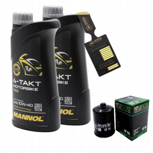 Olej Mannol 7812 Motorbike 4T 10w40 2L HF198 HIFLO