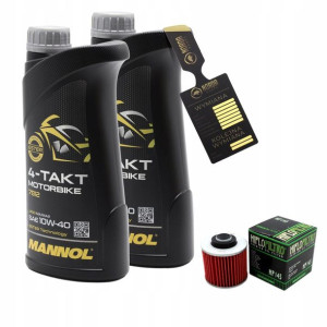Olej Mannol 7812 Motorbike 4T 10w40 2L HF145 HIFLO