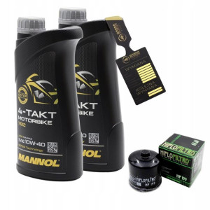 Olej Mannol 7812 Motorbike 4T 10w40 2L HF199 HIFLO