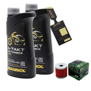 Olej Mannol 7812 Motorbike 4T 10w40 2L HF139 HIFLO