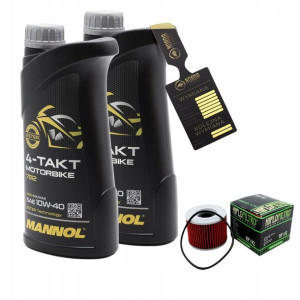 Olej Mannol 7812 Motorbike 4T 10w40 2L HF192 HIFLO