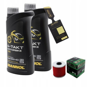 Olej Mannol 7812 Motorbike 4T 10w40 2L HF123 HIFLO