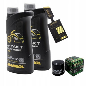 Olej Mannol 7812 Motorbike 4T 10w40 2L HF951 HIFLO