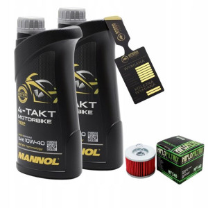 Olej Mannol 7812 Motorbike 4T 10w40 2L HF540 HIFLO