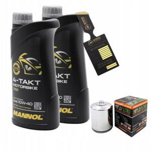 Olej Mannol 7812 Motorbike 4T 10w40 2L HF170CRC