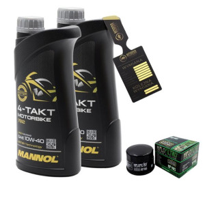 Olej Mannol 7812 Motorbike 4T 10w40 2L HF985 HIFLO