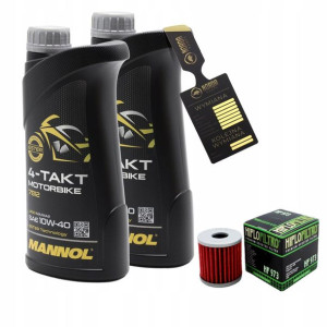 Olej Mannol 7812 Motorbike 4T 10w40 2L HF973 HIFLO