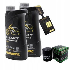 Olej Mannol 7812 Motorbike 4T 10w40 2L HF156 HIFLO
