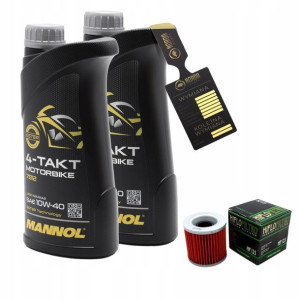 Olej Mannol 7812 Motorbike 4T 10w40 2L HF125 HIFLO