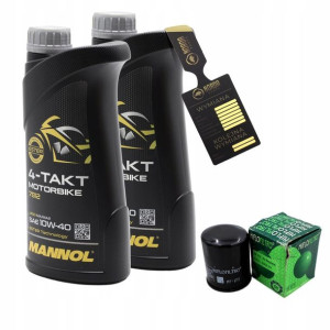 Olej Mannol 7812 Motorbike 4T 10w40 2L HF177 HIFLO