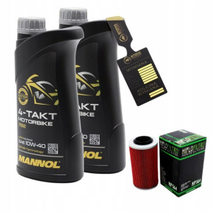 Olej Mannol 7812 Motorbike 4T 10w40 2L HF564 HIFLO
