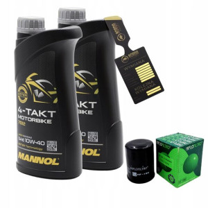 Olej Mannol 7812 Motorbike 4T 10w40 2L HF196 HIFLO