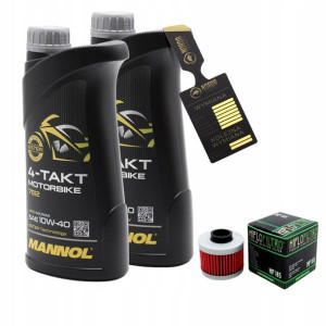 Olej Mannol 7812 Motorbike 4T 10w40 2L HF185 HIFLO