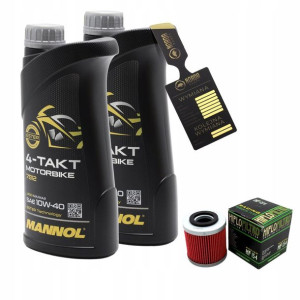 Olej Mannol 7812 Motorbike 4T 10w40 2L HF154 HIFLO