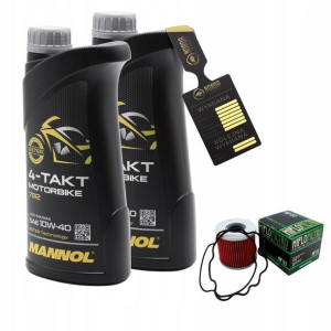 Olej Mannol 7812 Motorbike 4T 10w40 2L HF133 HIFLO