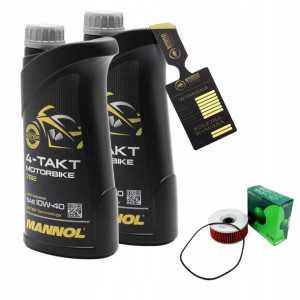 Olej Mannol 7812 Motorbike 4T 10w40 2L HF146 HIFLO