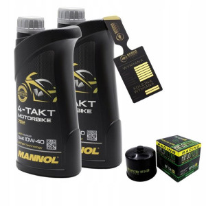 Olej Mannol 7812 Motorbike 4T 10w40 2L HF124RC