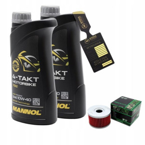 Olej Mannol 7812 Motorbike 4T 10w40 2L HF137 HIFLO