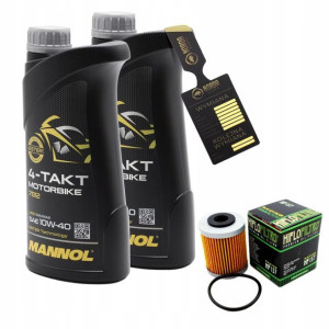 Olej Mannol 7812 Motorbike 4T 10w40 2L HF157 HIFLO