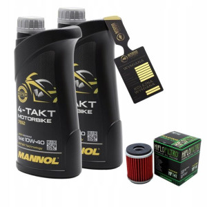 Olej Mannol 7812 Motorbike 4T 10w40 2L HF141 HIFLO