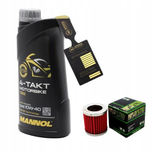 Olej Mannol 7812 Motorbike 4T 10w40 1L HF181 HIFLO