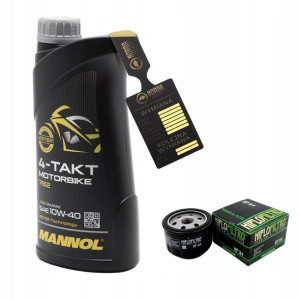Olej Mannol 7812 Motorbike 4T 10w40 1L HF164 HIFLO
