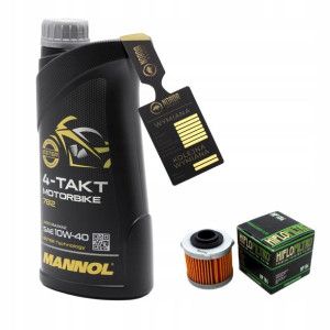 Olej Mannol 7812 Motorbike 4T 10w40 1L HF186 HIFLO