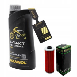 Olej Mannol 7812 Motorbike 4T 10w40 1L HF161 HIFLO