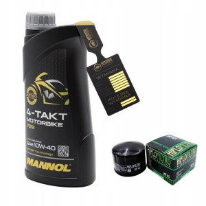 Olej Mannol 7812 Motorbike 4T 10w40 1L HF165 HIFLO