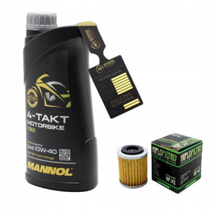 Olej Mannol 7812 Motorbike 4T 10w40 1L HF142 HIFLO