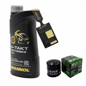 Olej Mannol 7812 Motorbike 4T 10w40 1L HF951 HIFLO