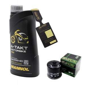 Olej Mannol 7812 Motorbike 4T 10w40 1L HF199 HIFLO