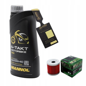 Olej Mannol 7812 Motorbike 4T 10w40 1L HF139 HIFLO
