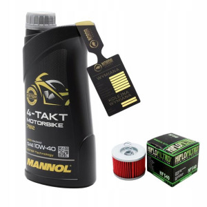 Olej Mannol 7812 Motorbike 4T 10w40 1L HF540 HIFLO