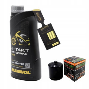 Olej Mannol 7812 Motorbike 4T 10w40 1L HF170BRC