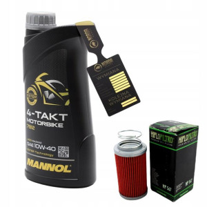 Olej Mannol 7812 Motorbike 4T 10w40 1L HF567 HIFLO