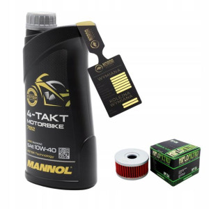 Olej Mannol 7812 Motorbike 4T 10w40 1L HF136 HIFLO