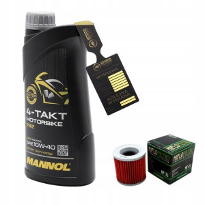 Olej Mannol 7812 Motorbike 4T 10w40 1L HF125 HIFLO