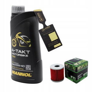 Olej Mannol 7812 Motorbike 4T 10w40 1L HF973 HIFLO
