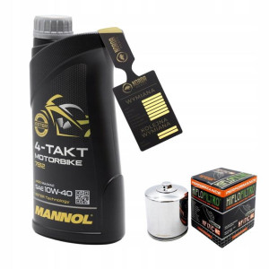 Olej Mannol 7812 Motorbike 4T 10w40 1L HF171CRC