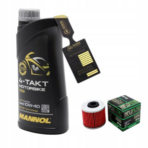 Olej Mannol 7812 Motorbike 4T 10w40 1L HF566 HIFLO