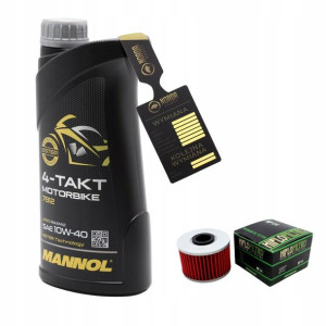 Olej Mannol 7812 Motorbike 4T 10w40 1L HF114 HIFLO
