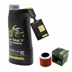 Olej Mannol 7812 Motorbike 4T 10w40 1L HF151 HIFLO