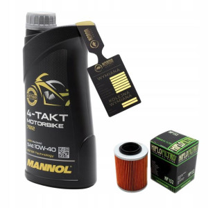 Olej Mannol 7812 Motorbike 4T 10w40 1L HF152 HIFLO