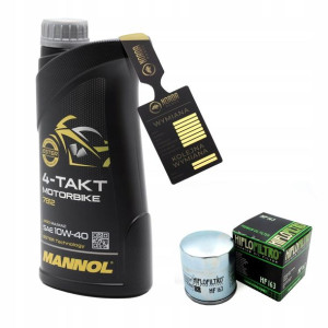 Olej Mannol 7812 Motorbike 4T 10w40 1L HF163 HIFLO