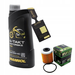 Olej Mannol 7812 Motorbike 4T 10w40 1L HF157 HIFLO